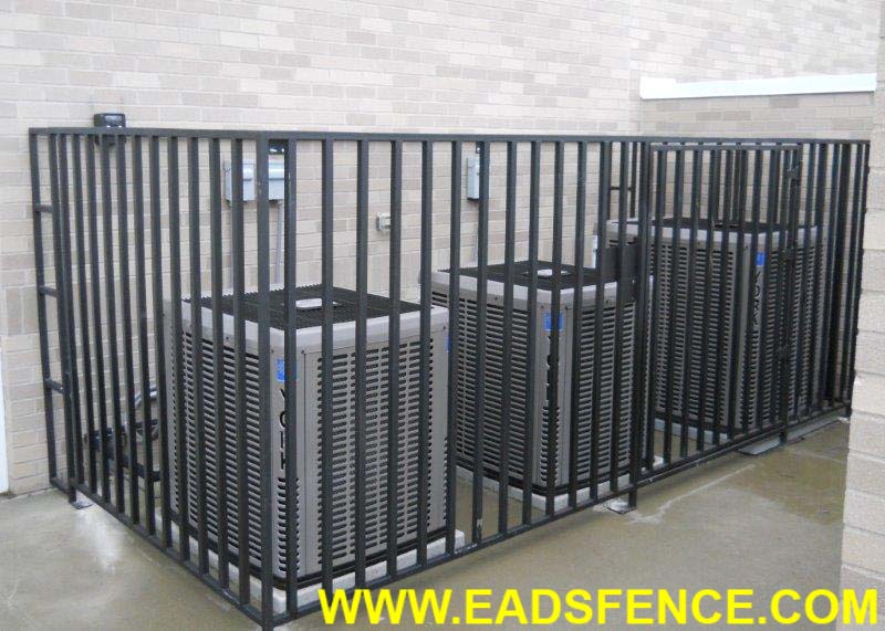 Custom Welded Air Conditioner Security Cage