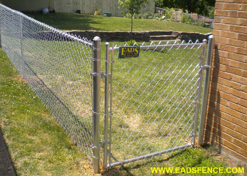 Residential Galvanized Chain Link Fence