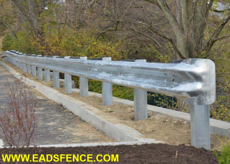 Galvanized Metal Guardrail