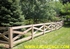 Picture of 4 Rail Crossbuck Fence Photo Gallery