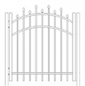 Picture of S2 Berkshire Arched Walk Gate Drawing