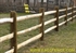 Picture of Treated Split Rail Photo Gallery